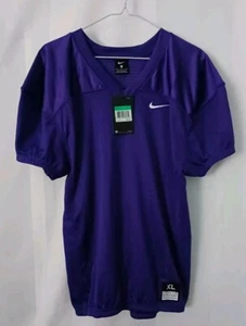 WITH TAGS Boy's Nike Purple Signature V-Neck FOOTBALL Jersey Sz. XL - Picture 1 of 9