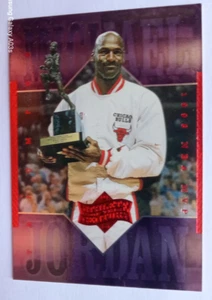 Vitg Michael Jordan HOF Chicago Bulls Goat NBA nice cond card #87 UD 1999 - Picture 1 of 2