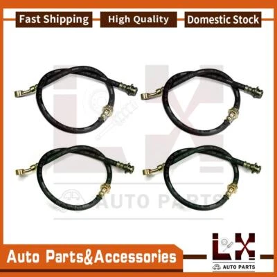 Manguera hidráulica de freno delantera trasera 4 piezas centradas para AK Chevrolet 1941-1941 Foto 1 de 2