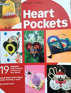 Plastic Canvas The Needlecraft Shop Season Heart Pockets 19 Designs - Picture 1 of 1