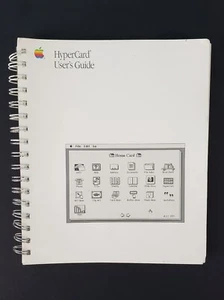 Manual de guía del usuario Apple Macintosh hipertarjeta de colección - 1988 - 030-3081C - Imagen 1 de 4