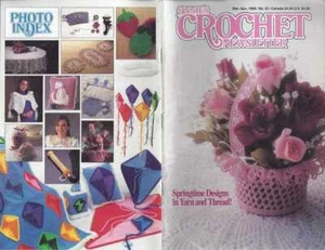 Annie's Crochet Newsletter Magazine Back Issue Mar- Apr 1988 #32 - Picture 1 of 1