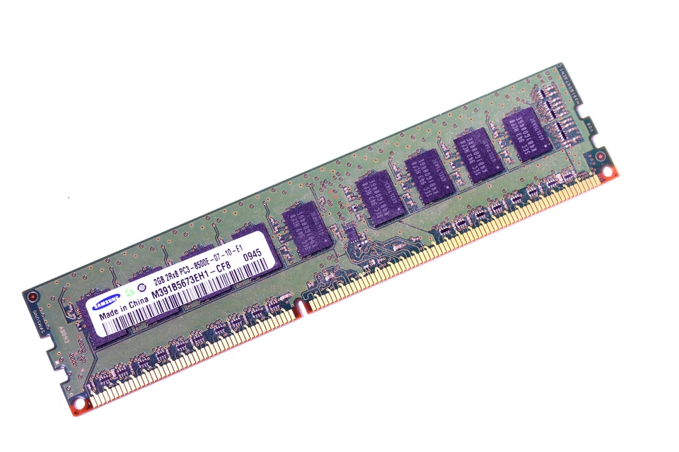 Samsung M391B5673EH1-CF8 PC3-8500E-07-10-E1 2GB Server Memory RAM - Image 1 of 1