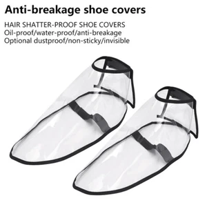 1Pairs Hairdresser's Shatter-proof Hair Shoes Cover Anti-hair Slag Shoe Cover - Picture 1 of 12