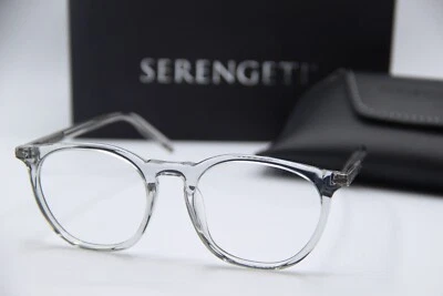 NUEVAS GAFAS SERENGETI ARLIE SP483003RX TRANSPARENTES AUTÉNTICAS CON ESTUCHE 52-20 Foto 1 de 4