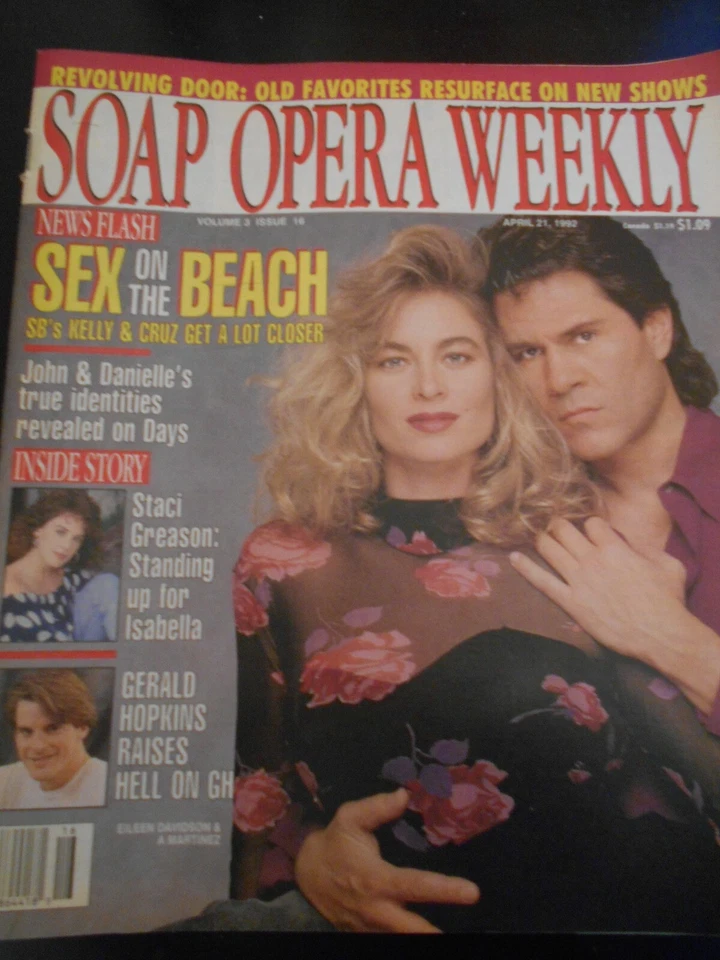 Jerry Douglas - Soap Opera Weekly Magazine 1992 - Image 1 of 1