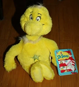Nuevo con etiquetas Aurora Dr Seuss - Juguete de peluche Sneetch de 10" #15929 nuevo 2018 - Imagen 1 de 5