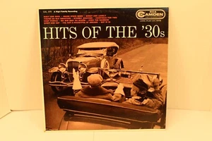 HIts Of The 30's A High Fidelity Recording - Vinyl LP - RCA Camden #CAL370 - Picture 1 of 8