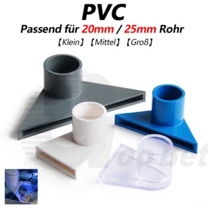 PVC 20mm 25mm Aquarium Wasserauslass Entenschnabel Düse Ausfluss Pumpe Ende Rohr - Picture 1 of 25