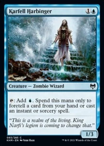 MTG NM Karfell Harbinger - KHM Kaldheim - Picture 1 of 1