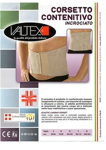 CORSETTO ORTOPEDICO LOMBARE QUALSIASI TAGLIA 6 stecche SFILABILI - Imagen 1 de 1