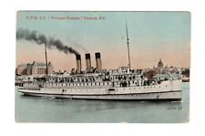Canada BC British Columbia - Victoria - CPR Steamship Princess Victoria - PC -