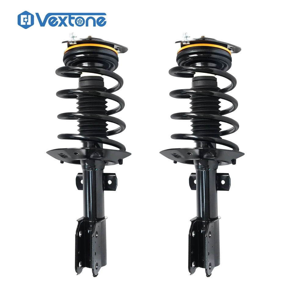 Front Driver Passenger Side Struts Coil Spring for 2004-2008 Pontiac Grand Prix - Image 1 of 4