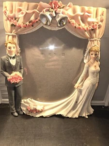 Montefiori Collection Picture Frame 3D Wedding 10 Inches x 8 Inches - Picture 1 of 23