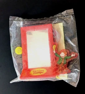 Curious George Funhouse Mirror Wendy's Action Figure Toy #2 vintage 2000 Sealed - Picture 1 of 6