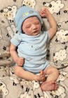 Poupée bébé Bountiful Baby Reborn OOAK 4 lbs 13 oz neuve avec COA (sculpture Jaxson)