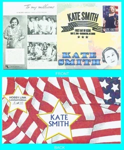 Kate Smith First Day Cover Type 4 - Picture 1 of 1