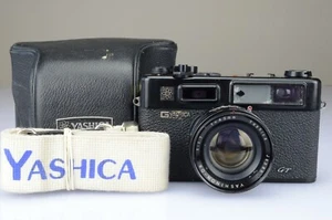 Yashica Electro 35 Fotocamera Telemetro Yashinon 45mm f:1,7 Made in Japan 1970s - Foto 1 di 12