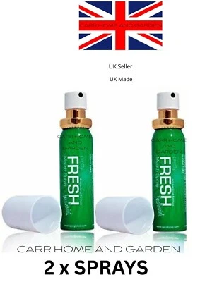 PRETTY FRESH 2 Antibacterial Bad Breath Freshener Freshner Sugar Free Minty Fresh Mouth Spray