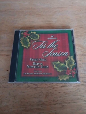 Hallmark - Tis The Season by Vince Gill and Olivia Newton-John (CD, 2000) Xmas - Image 1 of 2