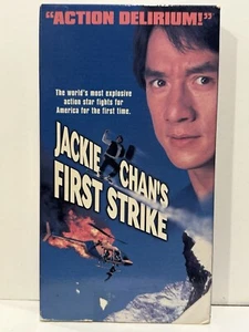 Jackie Chan's First Strike  (VHS, 1997) Jackie Chan, Martial Arts. - Picture 1 of 3