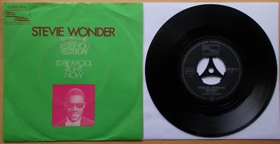 Stevie WONDER Yester-Me, Yester-You, Yesterday★I`d Be★Tamla Motown 1C006-90734 M - Bild 1 von 2