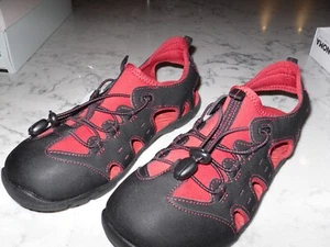 NIB Sonoma Sandals *Size 5 Y* Red/Black Bixtonn Water Friendly Hiking sandals - Picture 1 of 5