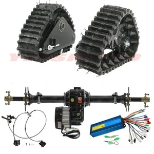 Kit de eje trasero motor diferencial eléctrico 36V 1000W para bicicleta eléctrica Go Kart Golf Quad - Imagen 1 de 63