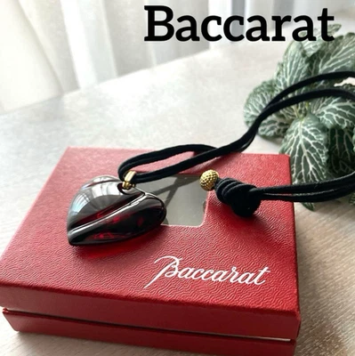 Colgante Corazón Baccarat À La Folie Vidrio Rojo con Caja Francia [Tarifa Prepaga]/ Foto 1 de 4