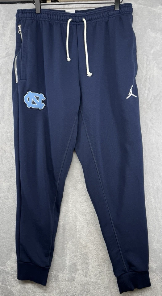 Jordan College Taper Pants Nike North Carolina Tar Heels Blue Men's Size L - Image 1 of 4