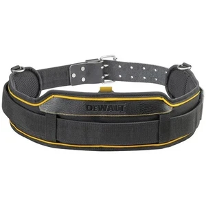 DeWALT DWST80908-8 Heavy Duty Leather Tool Belt 2-Pin Metal Buckle (Black) - Picture 1 of 2