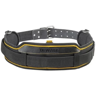 DeWALT DWST80908-8 Heavy Duty Leather Tool Belt 2-Pin Metal Buckle (Black) - Image 1 of 2