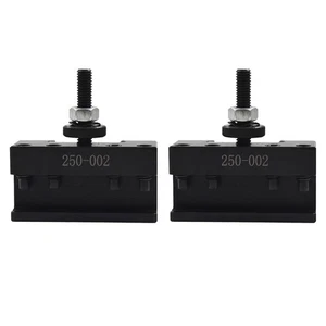 2× OXA #2 Quick Change Turning Facing Boring Tool Post Holder OXA (250-002) - Picture 1 of 12