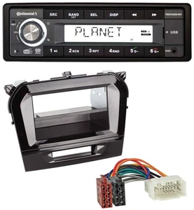 Continental USB 1DIN AUX DAB MP3 Autoradio für Suzuki Vitara (ab 2015) - Bild 1 von 9