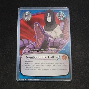 Naruto CCG Symbol of the Evil us096 1st Edition  - Picture 1 of 6