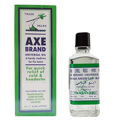 AXE Brand Universal Medicated Oil Cold Headache Insect Bites Relief Authentic  - Image 1 of 2
