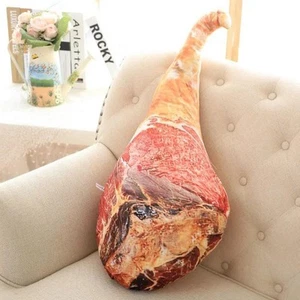 Plush Cushion Pad Creative Ham Design Home Decoration Women - Picture 1 of 7
