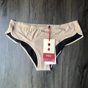 THINX Sport Periodenunterwäsche Größe Large beige neu mit Etikett Sportslip mäßige Saugfähigkeit - Bild 1 von 4