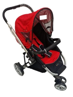 KINDZMOTION Brandneu Kidz Motion Bambini Cinque Kinderwagen Buggy rot leicht Buggy