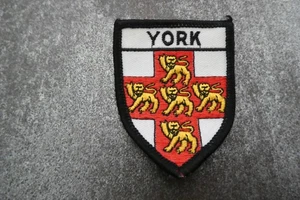 York Woven Cloth Patch Badge (L33S) - Picture 1 of 2