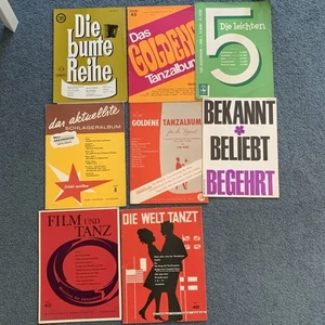 Noten Für Akkordeon,8 Hefte,Das goldene Tanzalbum,Die Welt Tanzt,Bekannt,beliebt - Bild 1 von 1