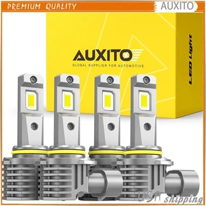 AUXITO LED Fog Light Bulb 9005+ 9006 Fog Light Bulb White 6500K High Power Lamps - Picture 1 of 11