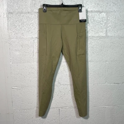 Nike Go Mujer Soporte Firme 7/8 Tiro Alto Leggings Con Bolsillos Marrón Medio Foto 1 de 4