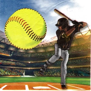 MLB America Baseball Papierhandtücher. Servietten Baseball Sport USA Amerika - Bild 1 von 1