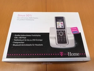 Sinus 501 i Schnurloses ISDN Telefon Farbdisplay Ungeöffnete Originalverpackung - Bild 1 von 5
