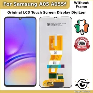 Genuine LCD For Samsung A05 A055F LCD Touch Screen Display Digitizer No Frame - Imagen 1 de 4