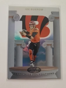 2025 Certified Franchise Foundations Insert Joe Burrow #FFO-JBW Bengals - Picture 1 of 2