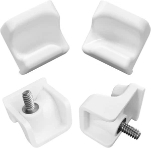Paquete de 4 retenedores de cesta congelador 7009399 para Sub Zero APS inferior... - Imagen 1 de 7