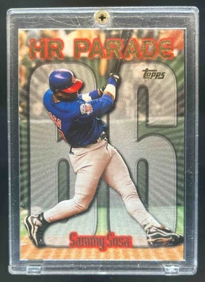 Topps Sammy Sosa HR Parade 66 #461 Chicago Cubs 1999 Foto 1 de 2