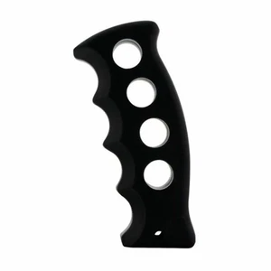 Black "Gatling" Pistol Grip Shift Knob, Universal Fit, Each - Picture 1 of 3